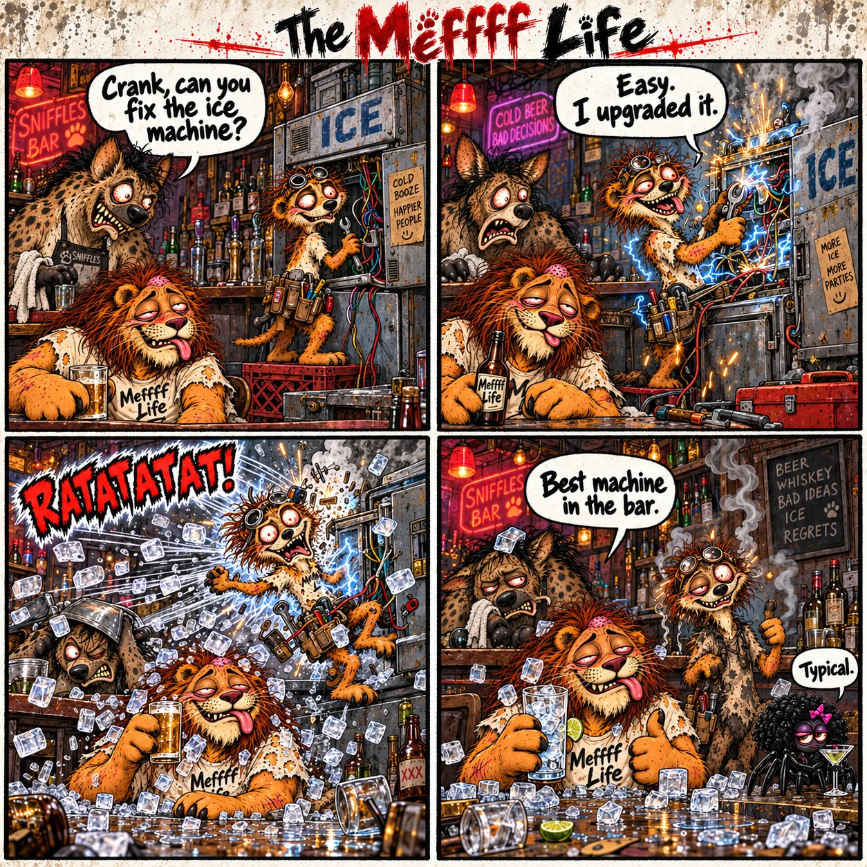 Ice Machine Mayhem comic